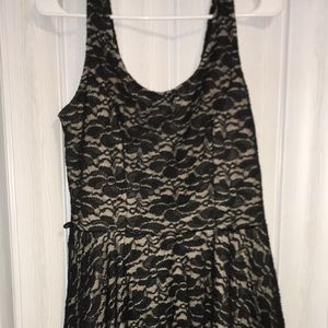 Lacey black cocktail dress